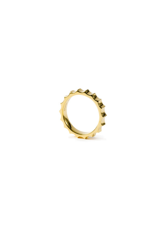 SOLIS Ring – 18k Gold Plated Sterling Silver